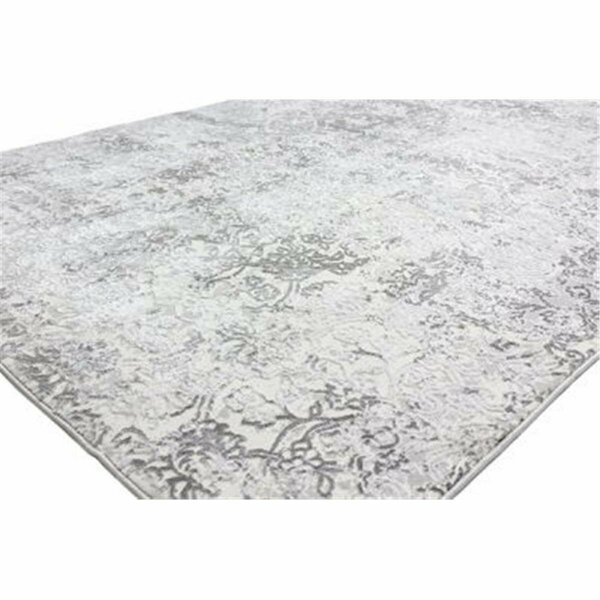 Bashian 5 ft. x 7 ft. 6 in. Capri Collection Contemporary Polyester Power Loom Area Rug, Beige C188-BE-5X7.6-CP103